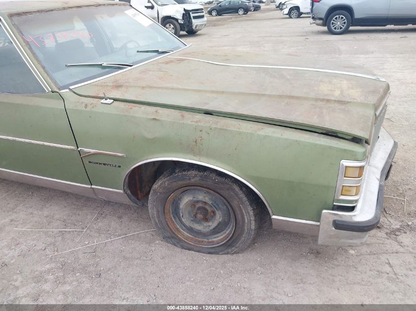 1969 Pontiac Bonneville VIN: 2N69Y9X100438 Lot: 43858240