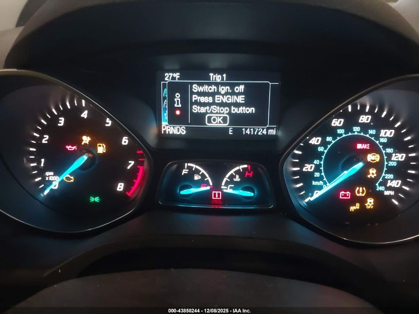 2014 Ford Escape Titanium VIN: 1FMCU9J93EUC45213 Lot: 43858244