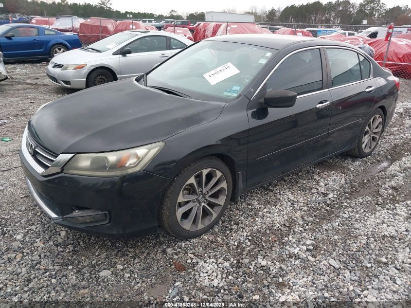 2014 Honda Accord Sport VIN: 1HGCR2F54EA155526 Lot: 43858248