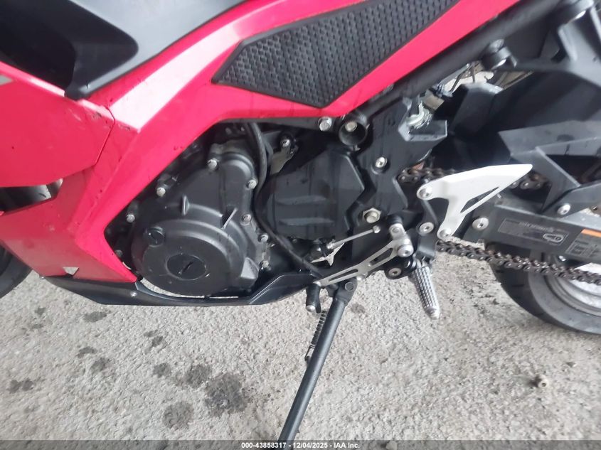 2021 Kawasaki Ex400 VIN: JKAEXKH11MDAA0445 Lot: 43858317