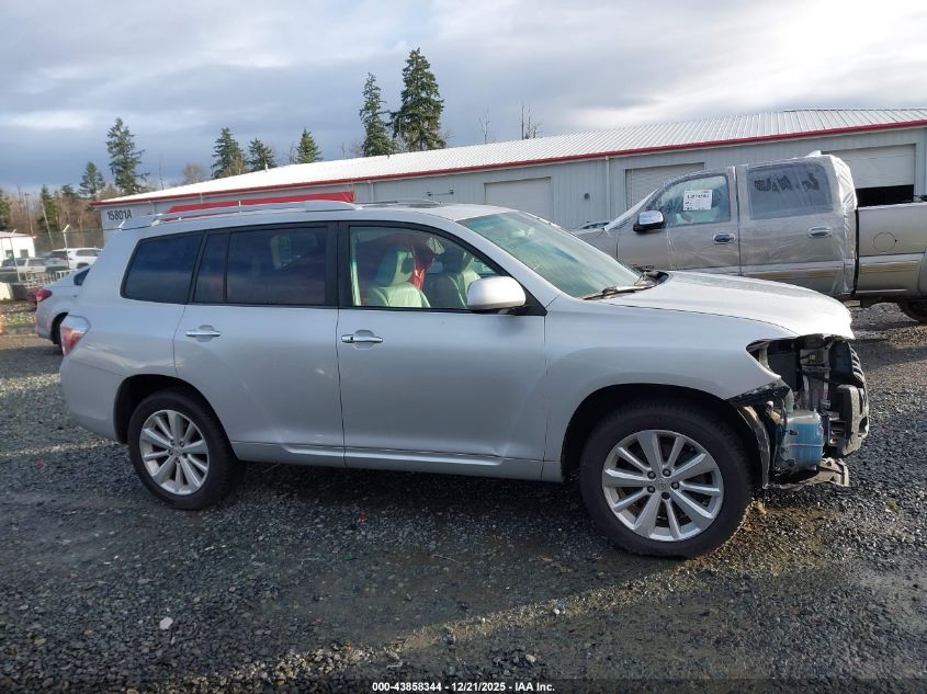 2008 Toyota Highlander Hybrid Limited VIN: JTEEW44A282018283 Lot: 43858344