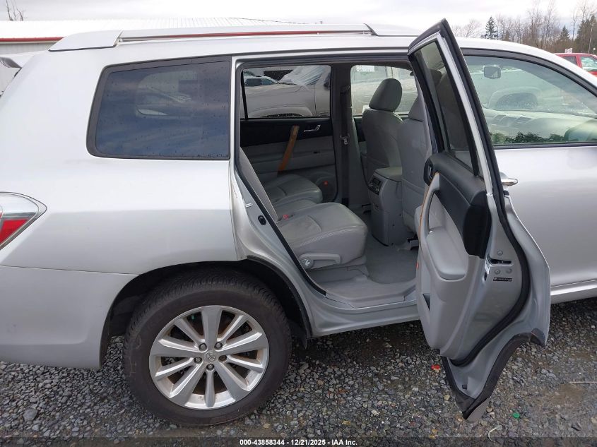 2008 Toyota Highlander Hybrid Limited VIN: JTEEW44A282018283 Lot: 43858344