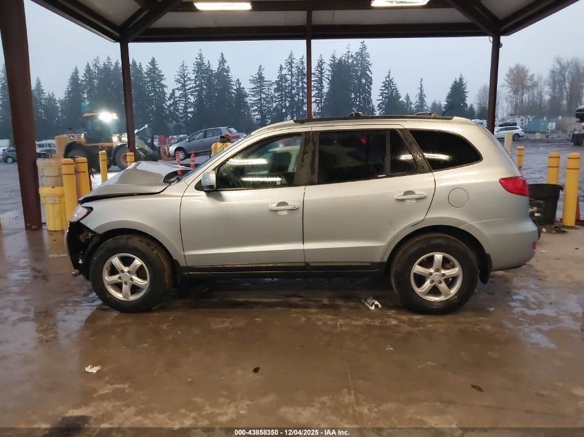 2007 Hyundai Santa Fe Gls VIN: 5NMSG73D87H010572 Lot: 43858350