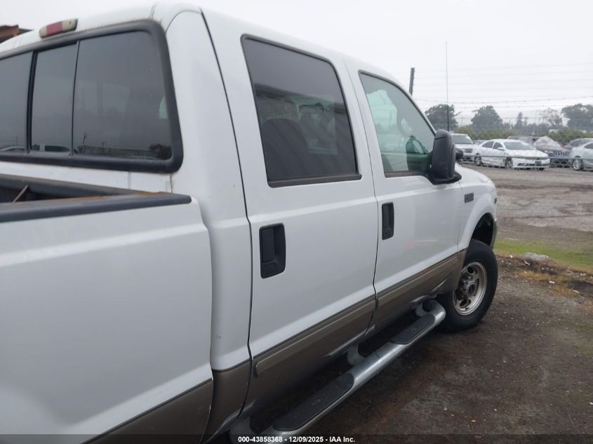 2002 Ford F-250 Lariat/Xl/Xlt VIN: 1FTNW21S52EC92217 Lot: 43858368