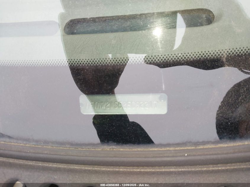 2002 Ford F-250 Lariat/Xl/Xlt VIN: 1FTNW21S52EC92217 Lot: 43858368