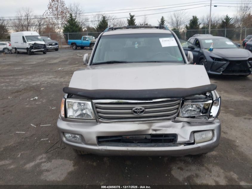 2005 Toyota Land Cruiser V8 VIN: JTEHT05J952077470 Lot: 43858378