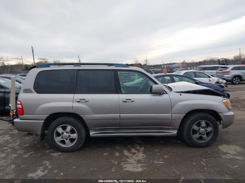 2005 Toyota Land Cruiser V8 VIN: JTEHT05J952077470 Lot: 43858378