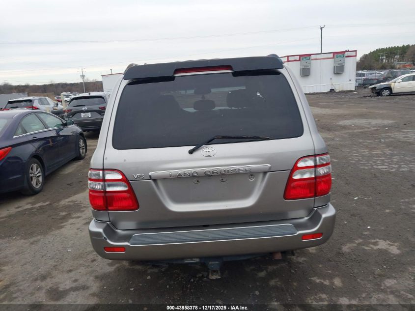 2005 Toyota Land Cruiser V8 VIN: JTEHT05J952077470 Lot: 43858378