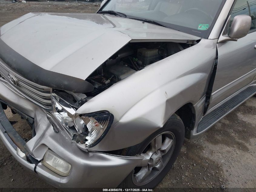 2005 Toyota Land Cruiser V8 VIN: JTEHT05J952077470 Lot: 43858378