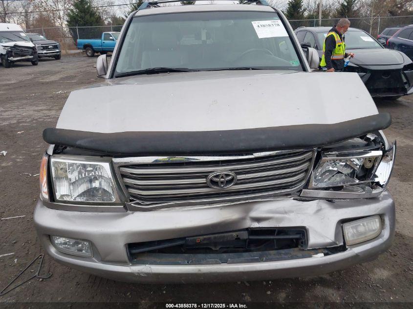 2005 Toyota Land Cruiser V8 VIN: JTEHT05J952077470 Lot: 43858378