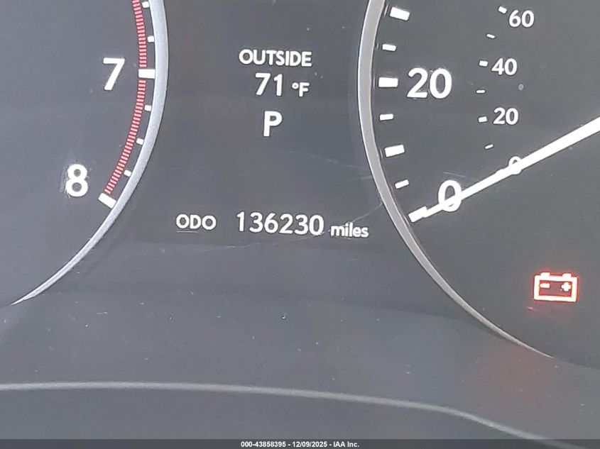 2013 Lexus Es 350 VIN: JTHBK1GG2D2061256 Lot: 43858395