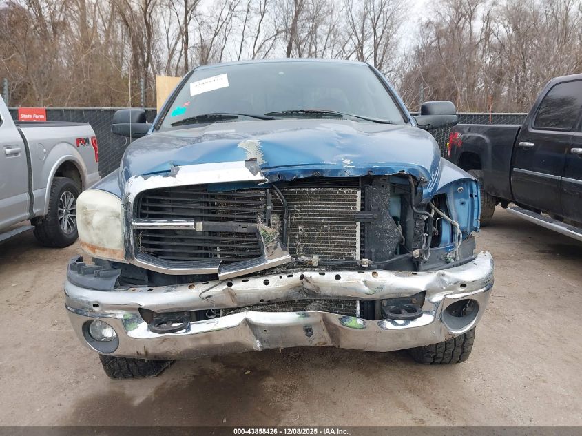 2006 Dodge Ram 2500 Slt/Sport VIN: 3D7KS28C16G292216 Lot: 43858426