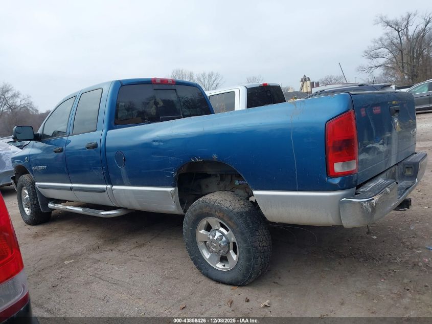 2006 Dodge Ram 2500 Slt/Sport VIN: 3D7KS28C16G292216 Lot: 43858426