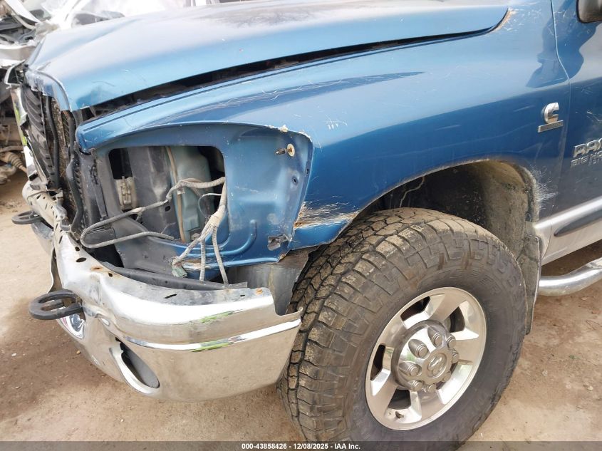 2006 Dodge Ram 2500 Slt/Sport VIN: 3D7KS28C16G292216 Lot: 43858426