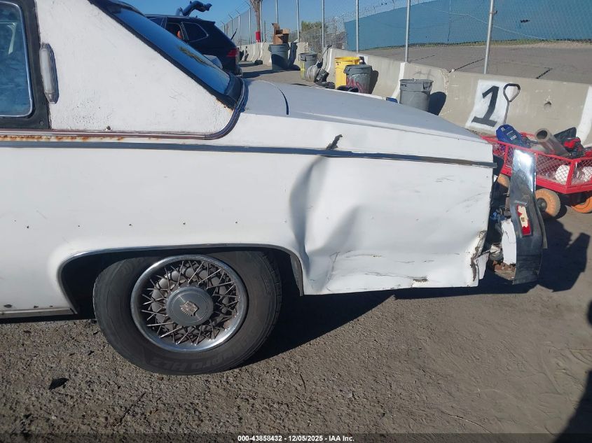 1978 Cadillac Deville VIN: 000006D47S8312674 Lot: 43858432