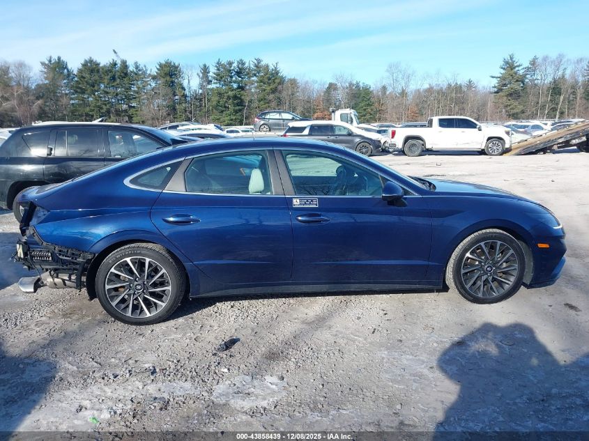 2020 Hyundai Sonata Limited VIN: 5NPEH4J25LH020323 Lot: 43858439