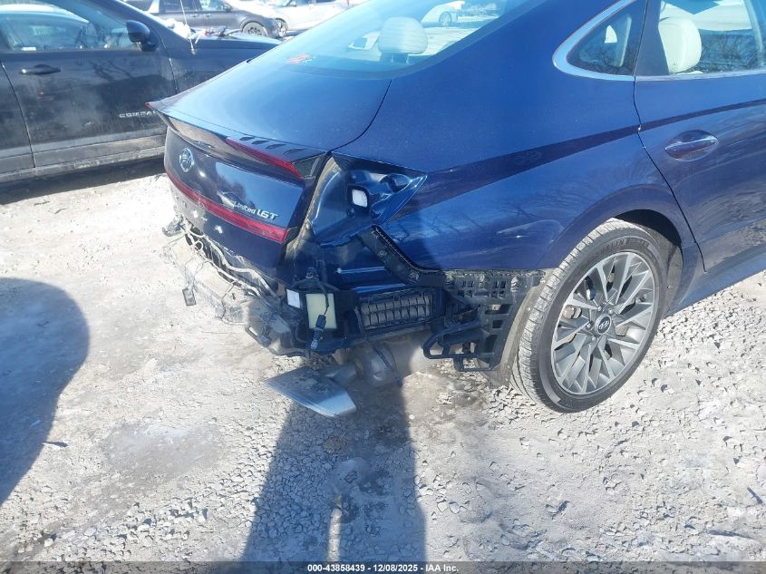 2020 Hyundai Sonata Limited VIN: 5NPEH4J25LH020323 Lot: 43858439