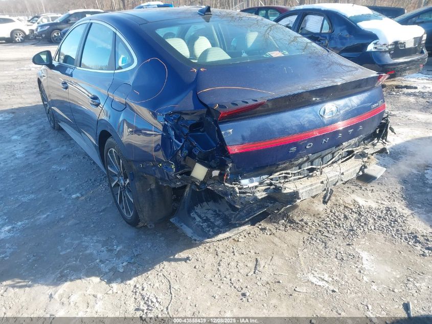 2020 Hyundai Sonata Limited VIN: 5NPEH4J25LH020323 Lot: 43858439