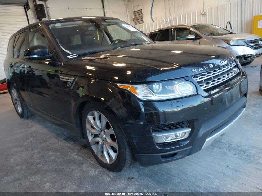 2016 Land Rover Range Rover Sport 3.0L V6 Turbocharged Diesel Hse Td6