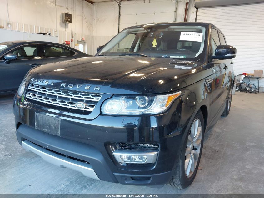 2016 Land Rover Range Rover Sport 3.0L V6 Turbocharged Diesel Hse Td6