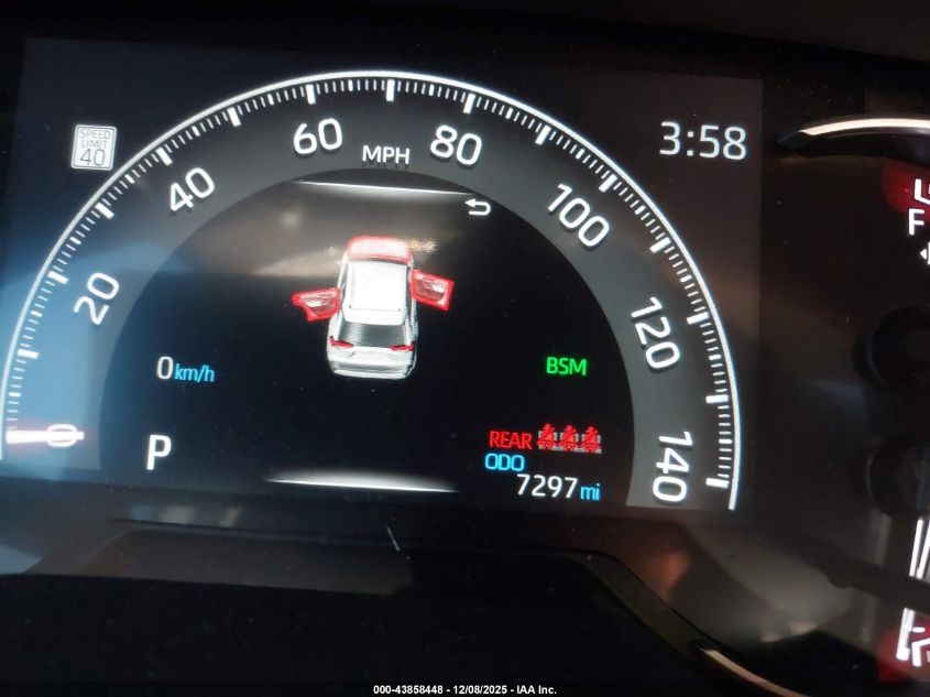 2025 Toyota Rav4 Xle VIN: 2T3W1RFV9SC333392 Lot: 43858448