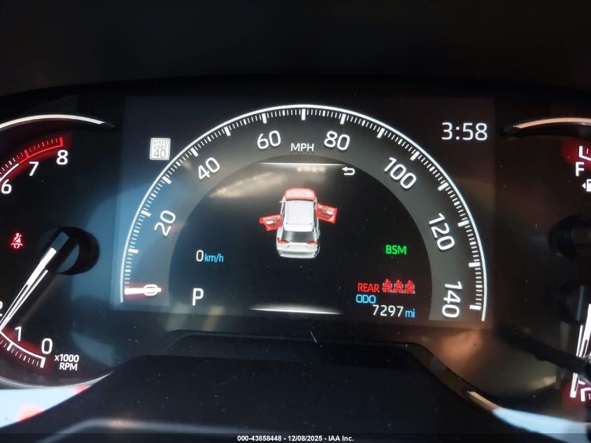 2025 Toyota Rav4 Xle VIN: 2T3W1RFV9SC333392 Lot: 43858448