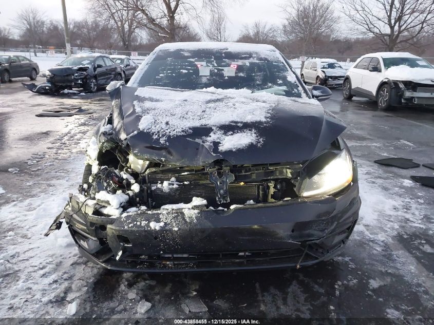 2018 Volkswagen Golf R 2.0T W/Dcc Navigation VIN: WVWVF7AU7JW153570 Lot: 43858455