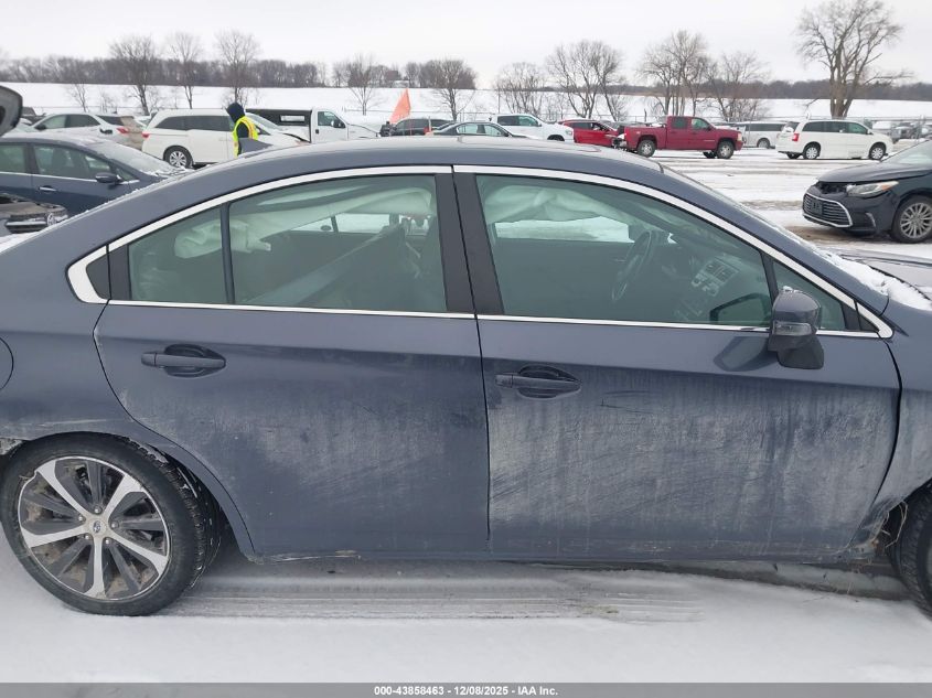 2016 Subaru Legacy 2.5I Limited VIN: 4S3BNAN68G3011222 Lot: 43858463
