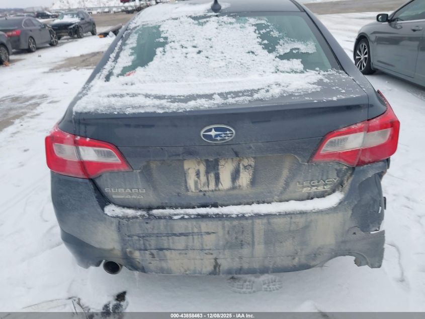 2016 Subaru Legacy 2.5I Limited VIN: 4S3BNAN68G3011222 Lot: 43858463