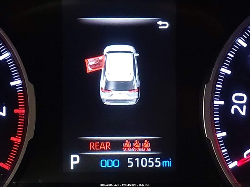 2020 Toyota Rav4 Le VIN: 2T3F1RFV9LC106706 Lot: 43858470