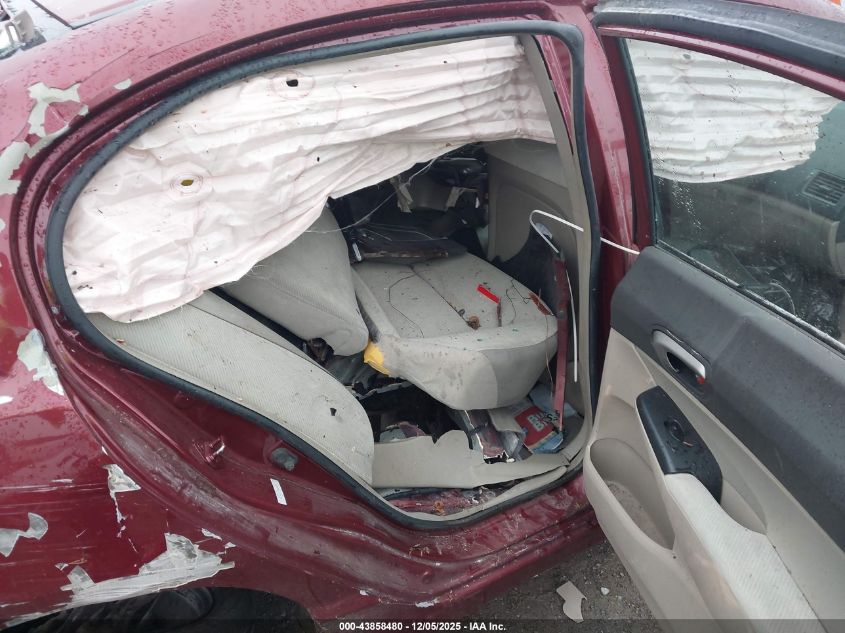 2009 Honda Civic Lx VIN: 19XFA16529E020934 Lot: 43858480