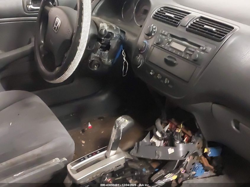 2003 Honda Civic Ex VIN: 1HGES26883L010319 Lot: 43858481