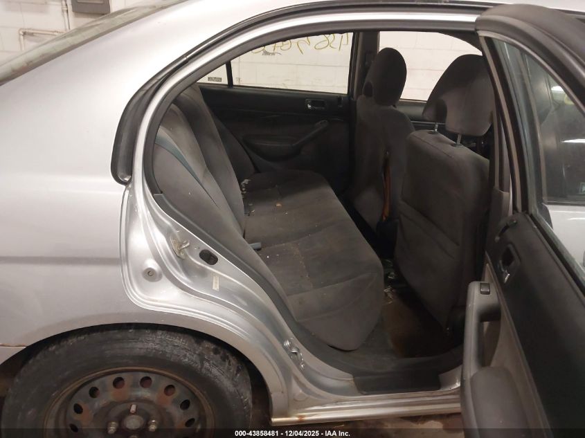 2003 Honda Civic Ex VIN: 1HGES26883L010319 Lot: 43858481