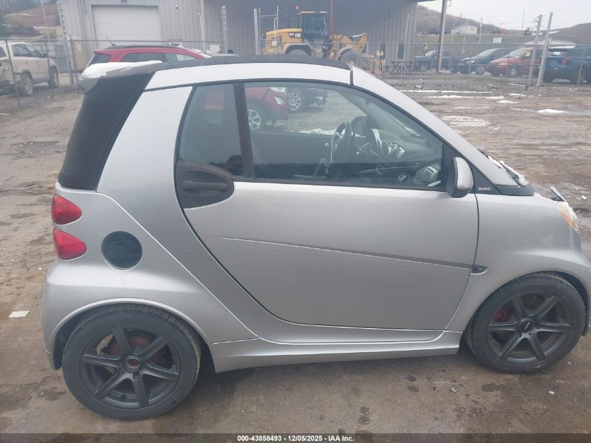2009 Smart Fortwo Brabus/Passion VIN: WMEEK31X89K279151 Lot: 43858493