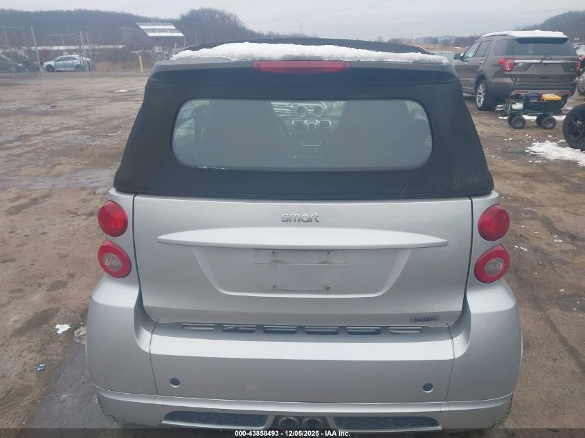 2009 Smart Fortwo Brabus/Passion VIN: WMEEK31X89K279151 Lot: 43858493