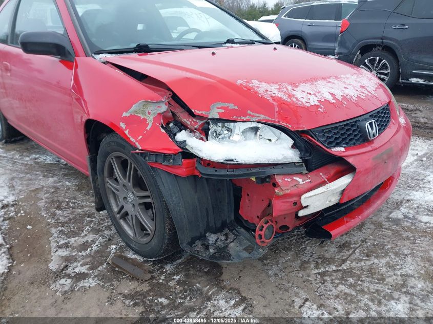 2005 Honda Civic Lx VIN: 1HGEM21505L079273 Lot: 43858495