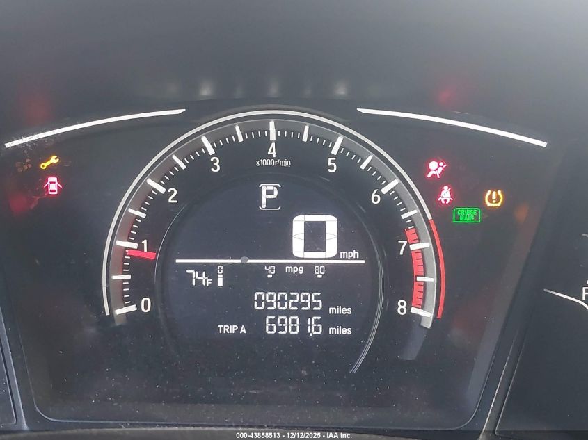 2018 Honda Civic Lx VIN: 2HGFC2F56JH564315 Lot: 43858513