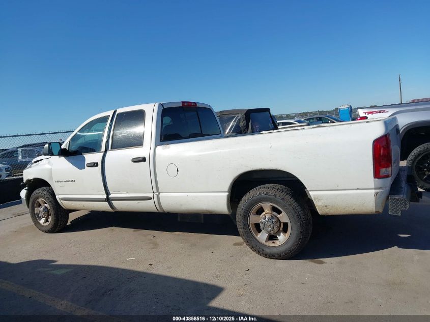 2005 Dodge Ram 2500 Slt/Laramie VIN: 3D7KR28C75G784436 Lot: 43858516