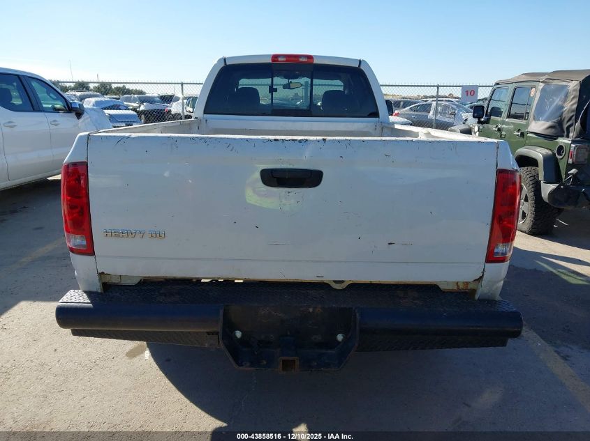 2005 Dodge Ram 2500 Slt/Laramie VIN: 3D7KR28C75G784436 Lot: 43858516