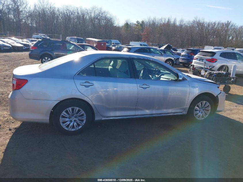 2014 Toyota Camry Hybrid Le VIN: 4T1BD1FK5EU108041 Lot: 43858518