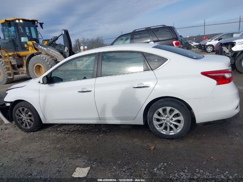2019 Nissan Sentra Sv VIN: 3N1AB7AP5KY323782 Lot: 43858534