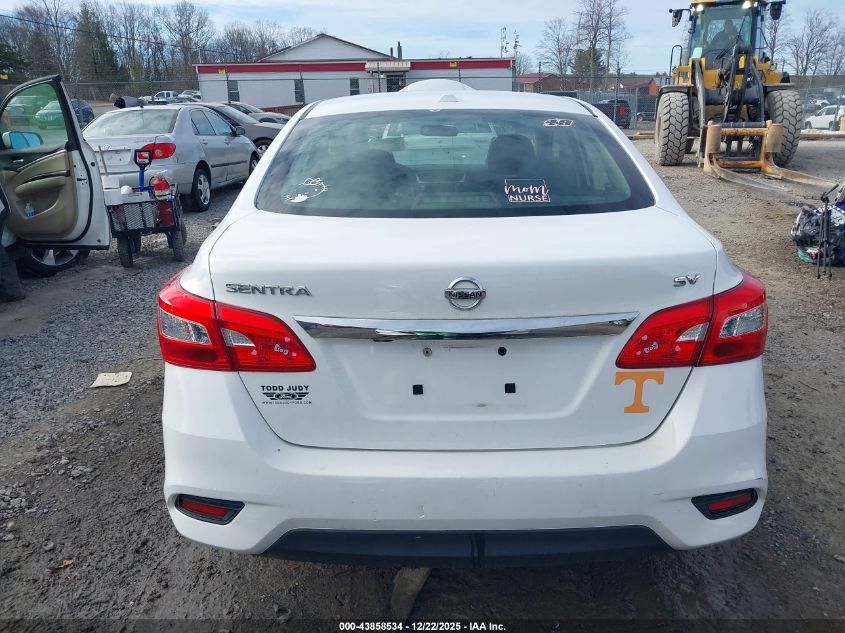 2019 Nissan Sentra Sv VIN: 3N1AB7AP5KY323782 Lot: 43858534