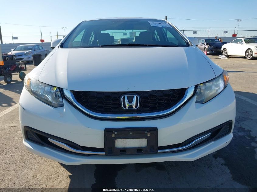 2013 Honda Civic Ex VIN: 19XFB2F81DE210519 Lot: 43858575