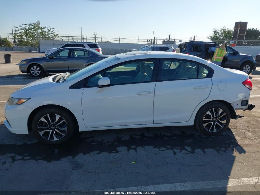 2013 Honda Civic Ex VIN: 19XFB2F81DE210519 Lot: 43858575