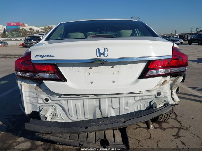 2013 Honda Civic Ex VIN: 19XFB2F81DE210519 Lot: 43858575