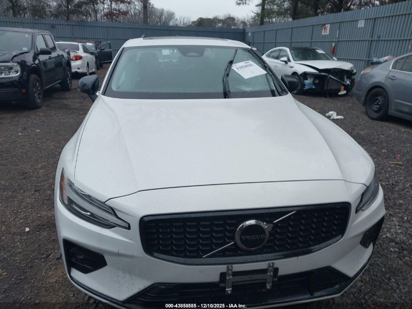 2024 Volvo S60 B5 Core Dark Theme VIN: 7JRL12FK6RG323909 Lot: 43858585