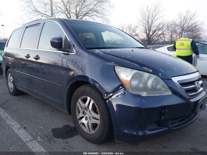 2007 Honda Odyssey Ex-L VIN: 5FNRL38767B082779 Lot: 43858591
