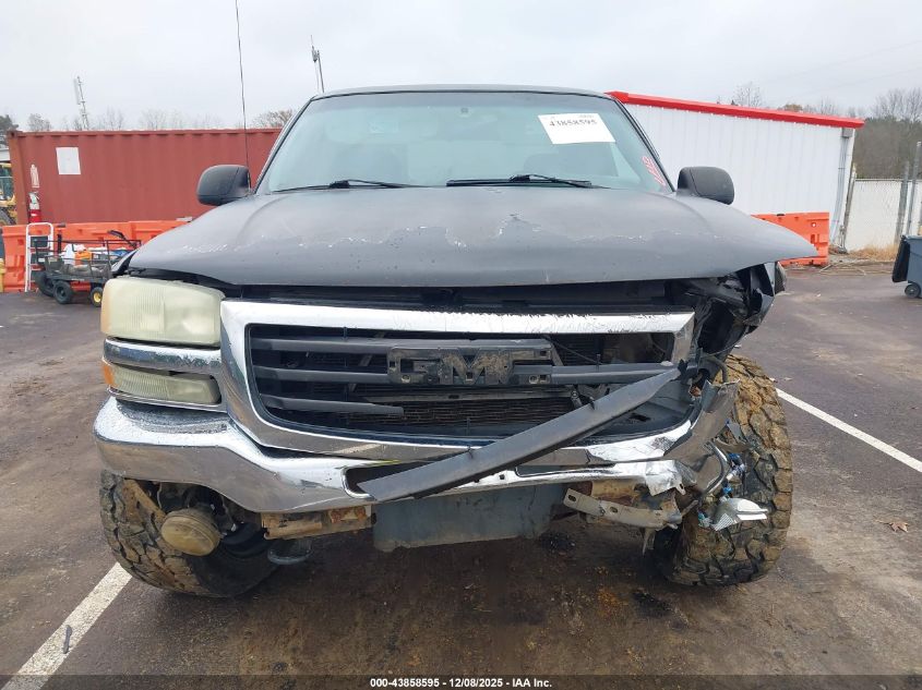 2003 GMC Sierra 1500 Sle VIN: 2GTEK19T431282090 Lot: 43858595