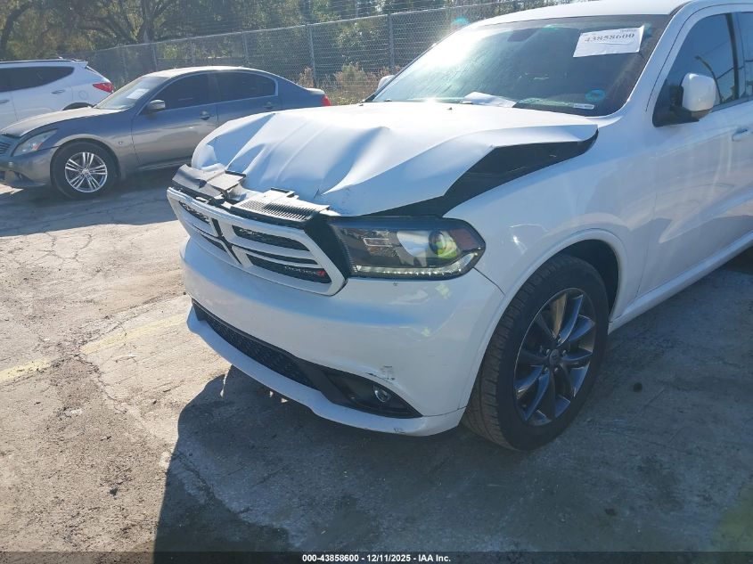 2017 Dodge Durango Gt Rwd VIN: 1C4RDHDG1HC917413 Lot: 43858600