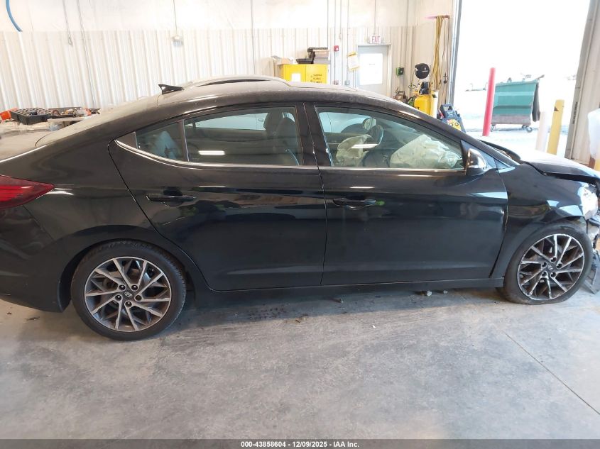 2020 Hyundai Elantra Limited VIN: 5NPD84LF9LH619656 Lot: 43858604